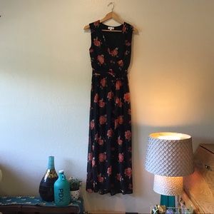 Full Length Floral Dress